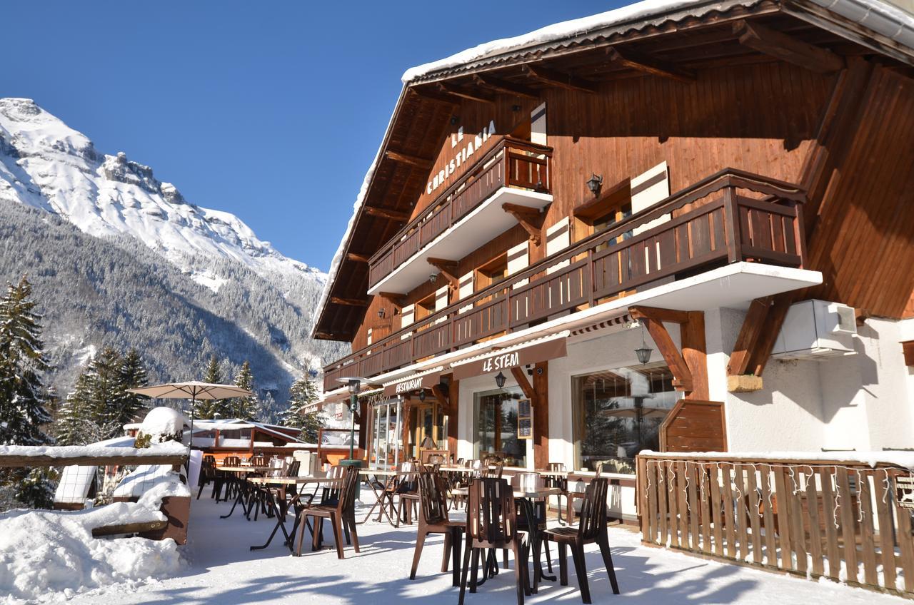 Hotel Le Christiania Les Contamines-Montjoie Exterior foto