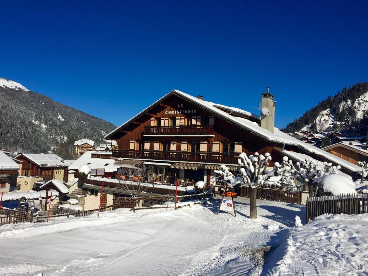 Hotel Le Christiania Les Contamines-Montjoie Exterior foto